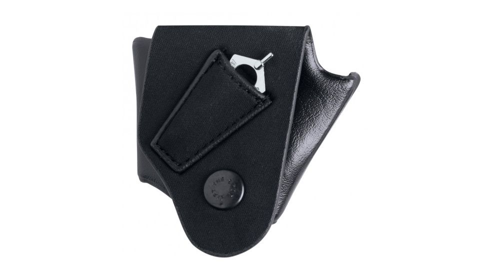 ASP Tactical Handcuff Restraint Investigator Cases for Hinged, Rigid or Chain Handcuffs, Leather Black