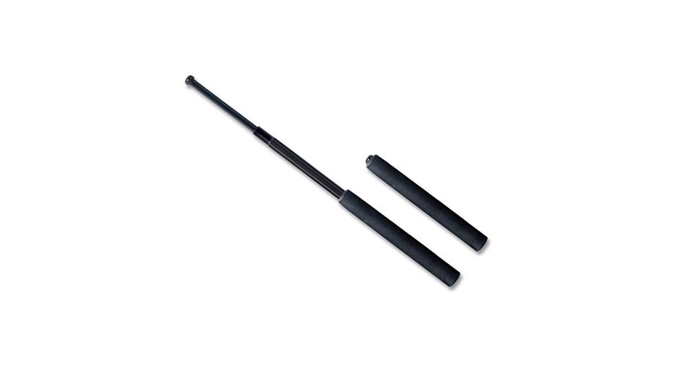 ASP Tactical Safety System Defender Fusion OC Baton LeverLoc L21OB  Black Chrome 52451