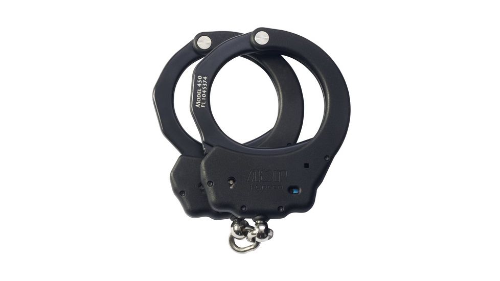 ASP Ultra Chain Handcuffs Aluminum, 2 Pawl - Blue - Security, Black 46110