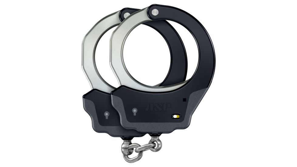 ASP Ultra Chain Steel Handcuffs (Yellow - Tactical), Black 56109