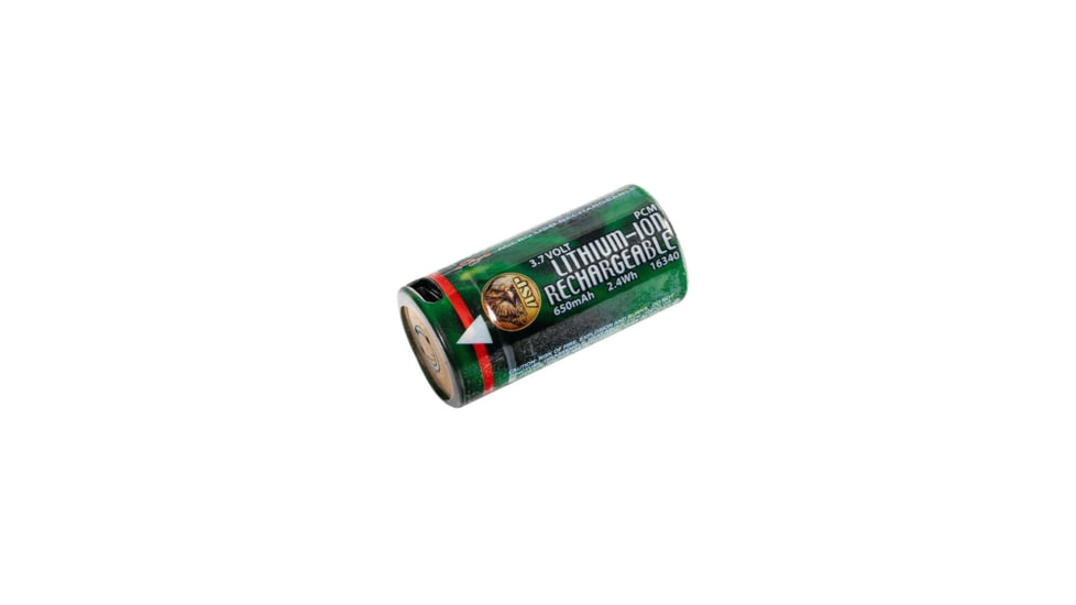 Aspgear ASP Lithium Ion 16340 Battery &amp; Link Case, new-asp-lithium-ion-16340-battery-link-case