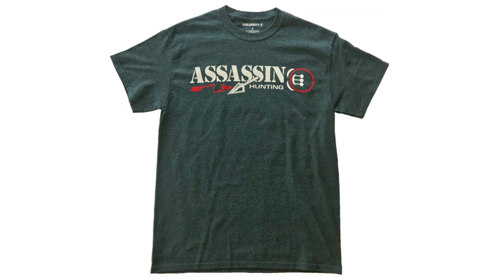 Assassin Bloodtrail T-Shirt - Mens, Charcoal, Extra Large 86138