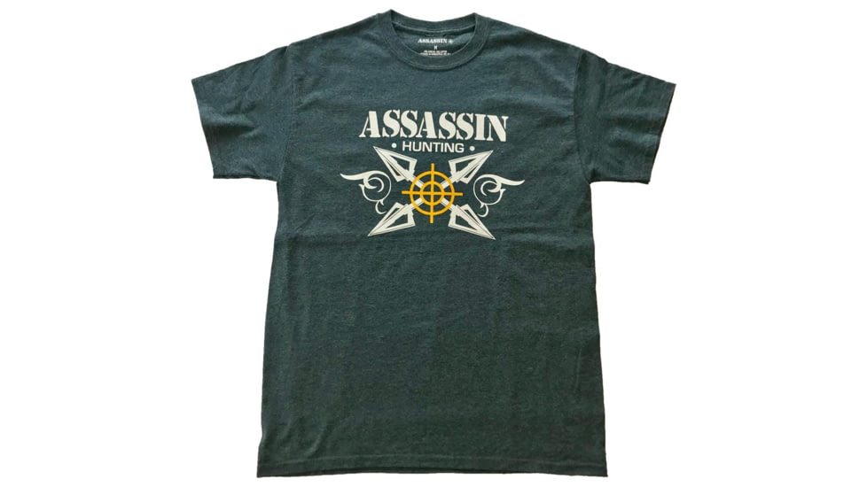 Assassin Broadhead T-Shirt - Mens, Charcoal, Extra Large 86150