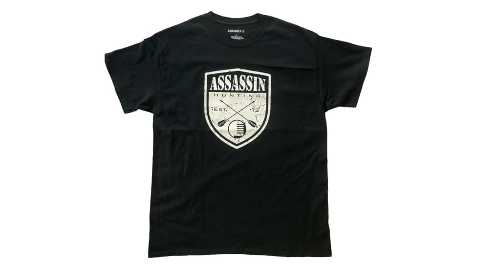Assassin Shield T-Shirt - Mens, Black, 2XL 86143