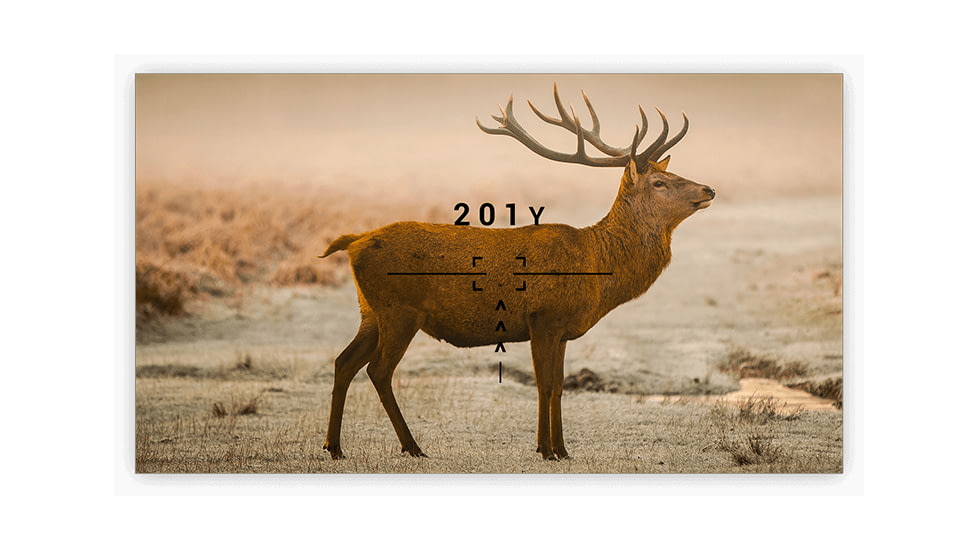 ATN Laser Ballistics 1000 Rangefinder w/ Bluetooth, Ballistic Calculator and Shooting Solutions App, Black, LBLRF1000B