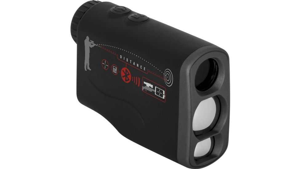 ATN Laser Ballistics 1500 Rangefinder w/ Bluetooth, Ballistic Calculator and Shooting Solutions App, Black, LBLRF1500B
