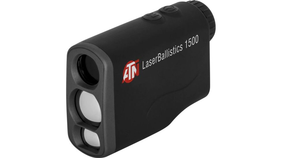 ATN Laser Ballistics 1500 Rangefinder w/ Bluetooth, Ballistic Calculator and Shooting Solutions App, Black, LBLRF1500B