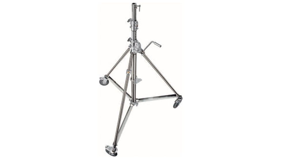 Avenger Super Wind Up 40 Silver 3 Sect. 2 Risers, FF Wheels B6040X