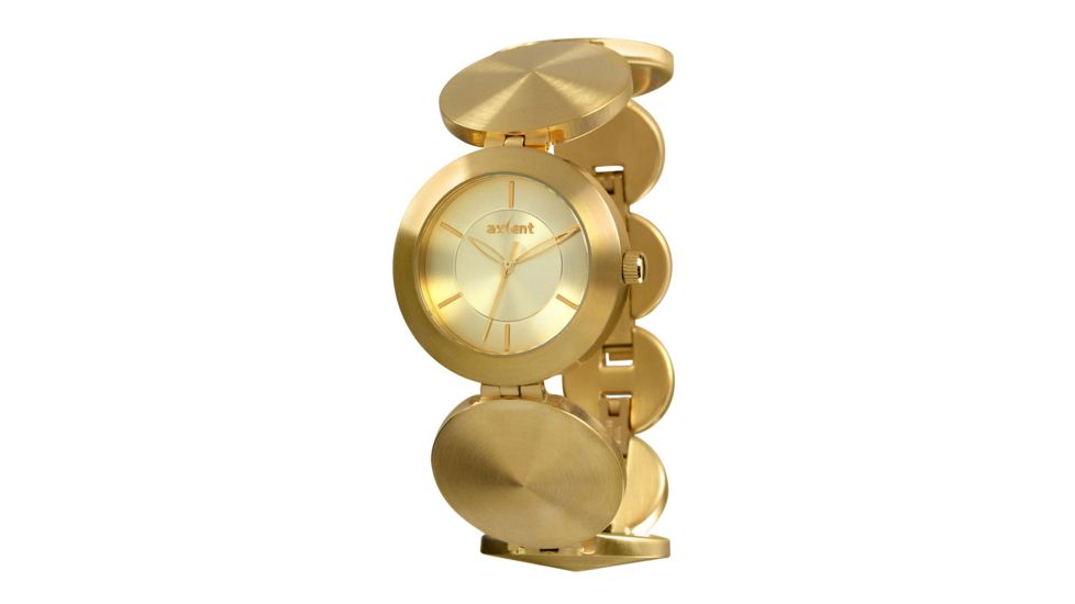 Axcent Art Ladies Watch, Gold Bracelet, Gold Face, Gold Hands X63338-732