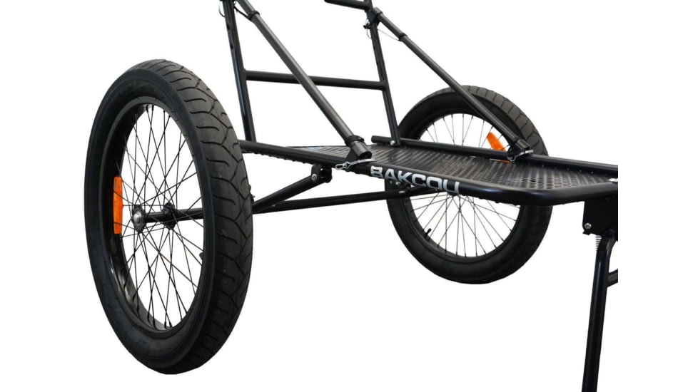 Bakcou Deer EBike Trailer Includes Kickstand Black 72, RFDT