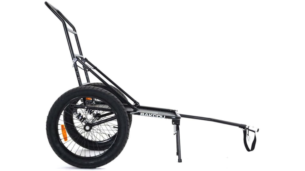 Bakcou Deer EBike Trailer Includes Kickstand Black 72, RFDT
