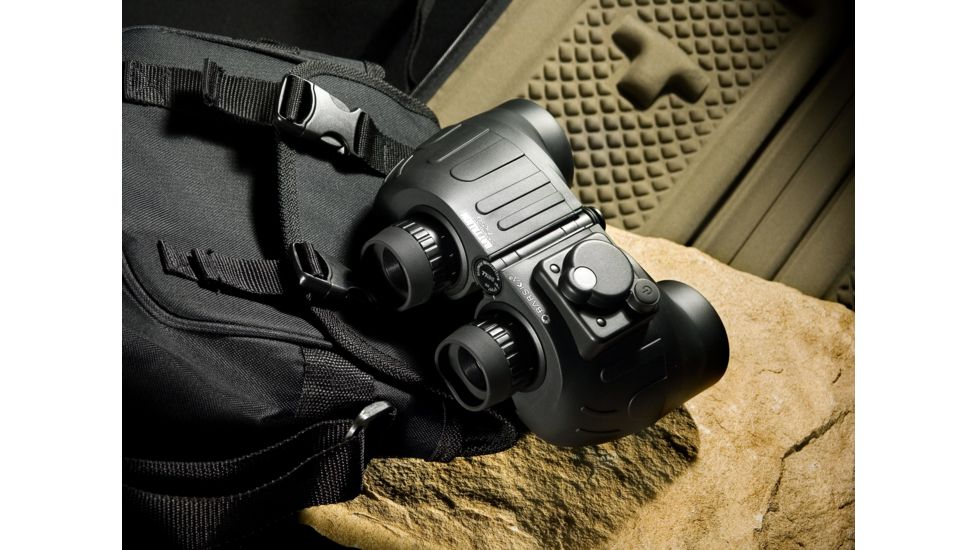 Barska Battalion 7x50 mm Porro Prism Rangefinder Binoculars, Black, AB10510
