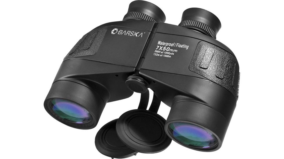 Barska 7x50 Waterproof Porro Prism Battalion Binoculars w/ Internal Rangefinder AB11610
