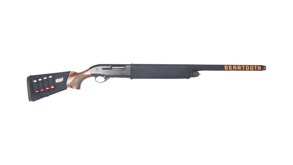 Beartooth Products 2-piece Kit Cover Shotgun Black W/loops