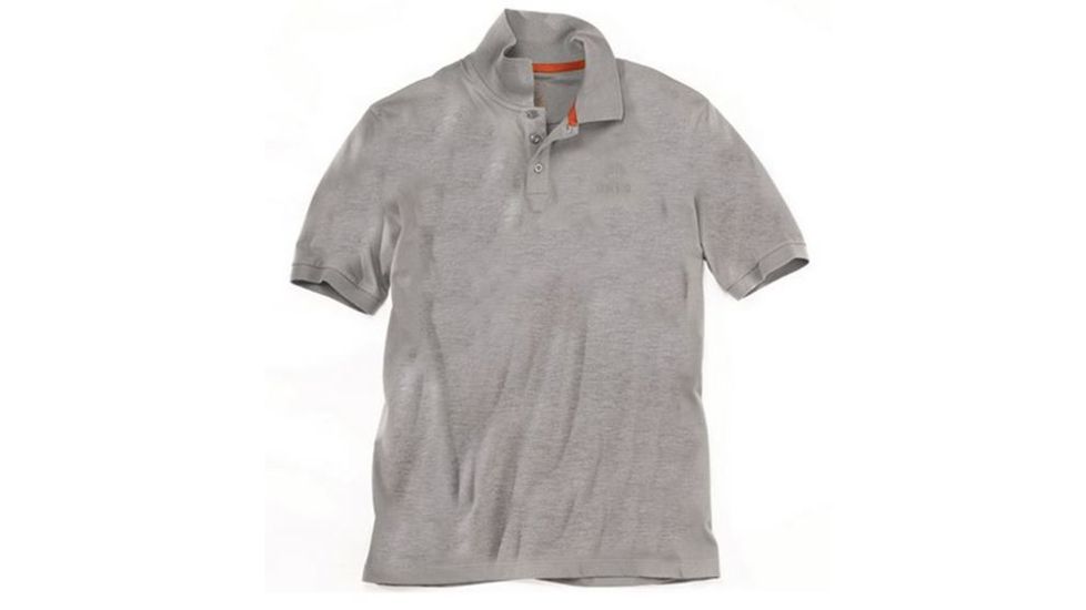 Beretta Corporate Signature Polo Shirt,Gray,Small MP0272070905S