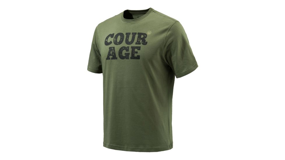 Beretta Mens Safari Lion T-Shirt,Olive,Medium TS08207238079KM
