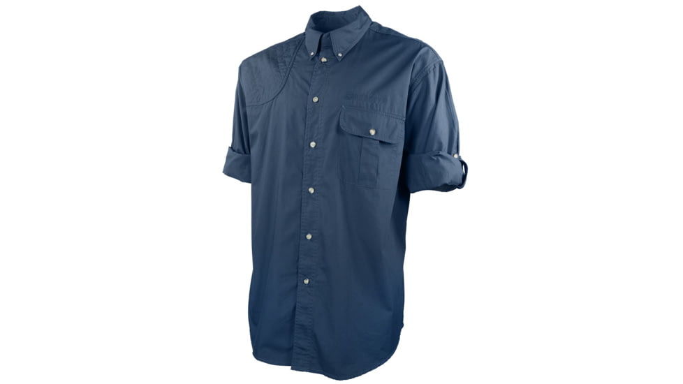 Beretta Mens TM Roll-Up Shirt, Blue Total Eclipse, Extra Large LU222T15340504XL
