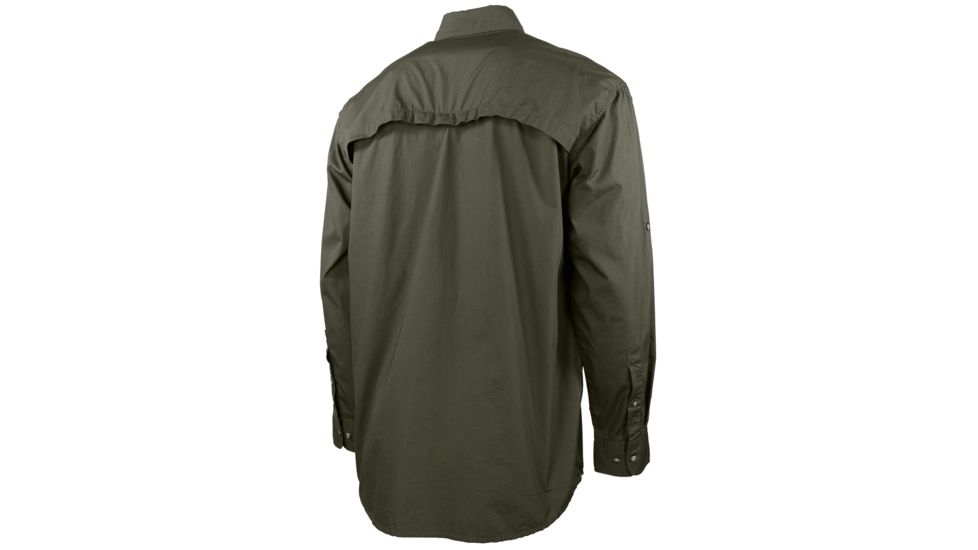 Beretta Mens TM Roll-Up Shirt, Green Olive, 3XL LU222T15340706XXXL