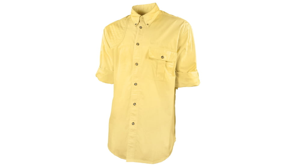 Beretta Mens TM Roll-Up Shirt, Pale Yellow, 3XL LU222T15340227XXXL