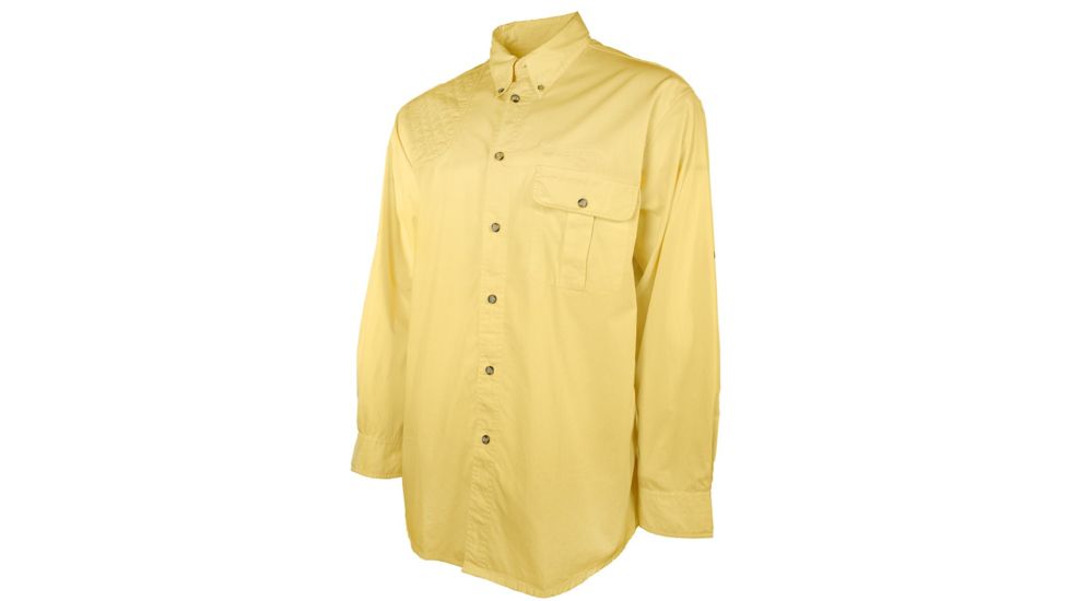Beretta Mens TM Roll-Up Shirt, Pale Yellow, 3XL LU222T15340227XXXL