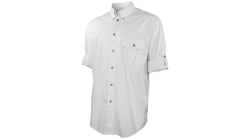 Beretta Mens TM Roll-Up Shirt, White, Large LU222T15340100L