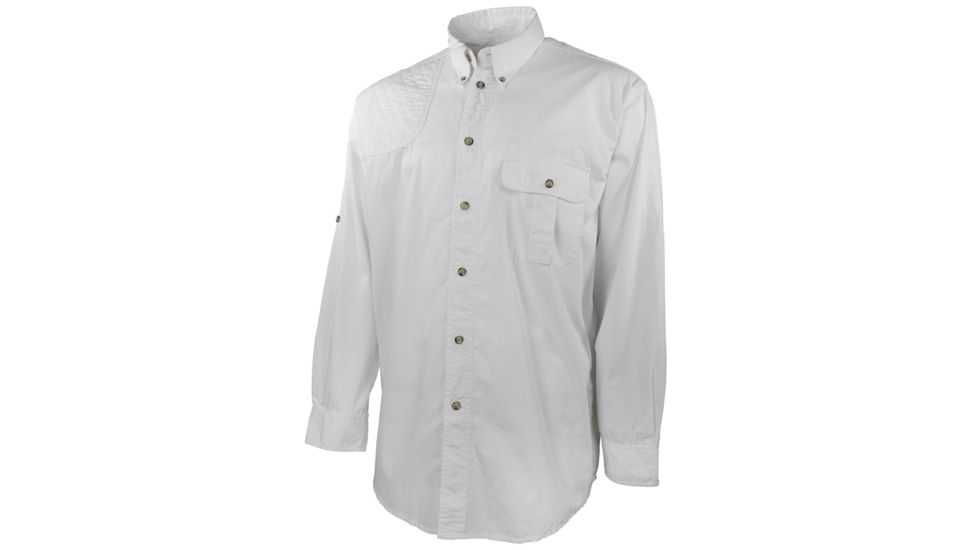 Beretta Mens TM Roll-Up Shirt, White, Large LU222T15340100L