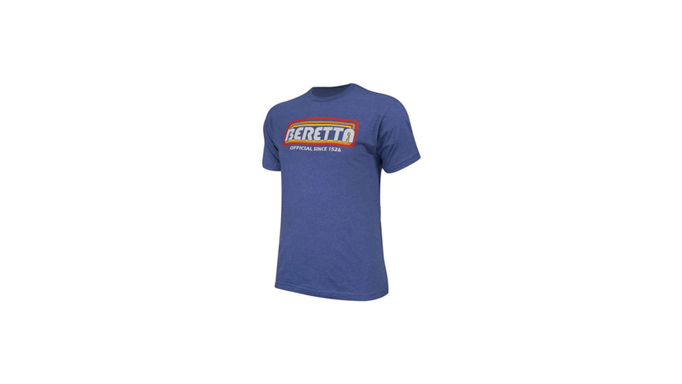 Beretta Retro Bloq Logo T-Shirt - Mens, BERTS732T1890050UM