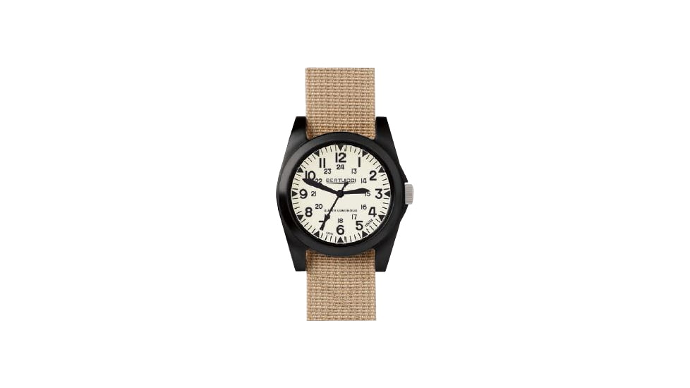 Bertucci Watches A-3P Sportsman Watch with Super lume dial/polycarbonate case, 42mm 13357