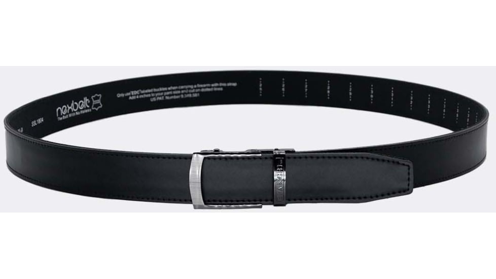 Bianchi 24551 B13 EDC NextBelt Black Leather 1.50 Buckle Closure