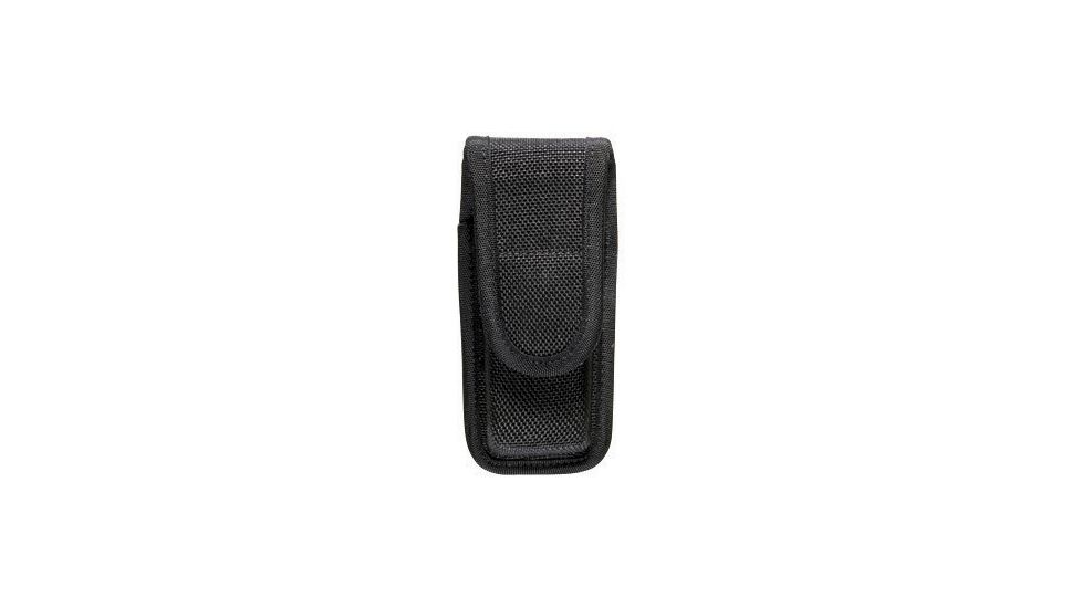 Bianchi 7303 AccuMold Single Mag/Knife Pouch - Black, Hidden 18200