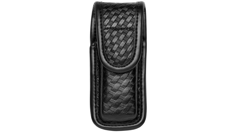 Bianchi 7903 Single Mag/Knife Pouch - Basket Black, Hidden 22934