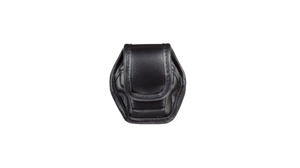 Bianchi 7935 EDW Plain Black Single Pouch w/ Brass Snap for Taser X26 Cartridge