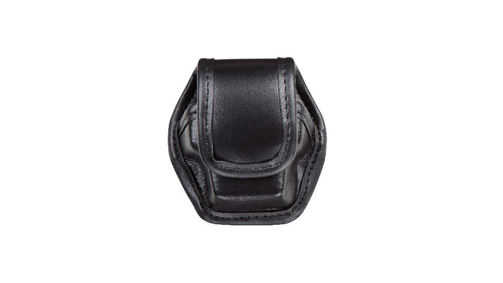 Bianchi 7935 EDW Plain Black Single Pouch w/ Hidden Snap for Taser X26 Cartridge