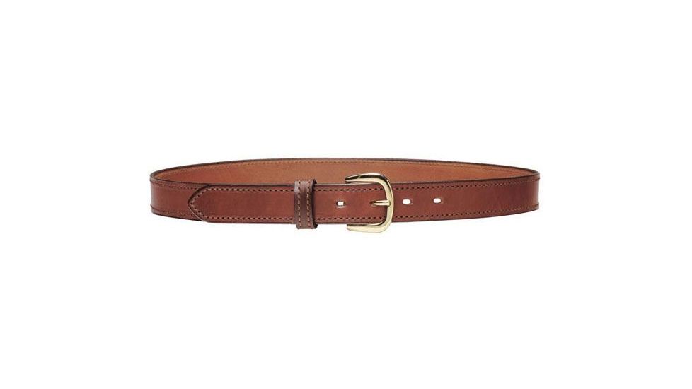 Bianchi B8 Heavy Duty Belt - Plain Tan, Nickel 12240