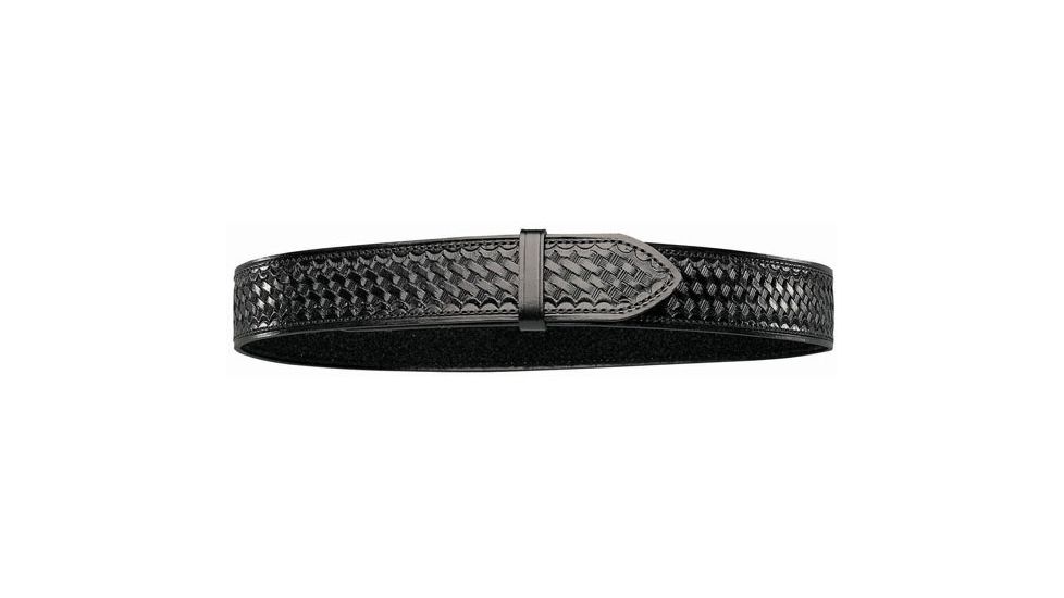 Bianchi B8V Garrison Belt with Hook and Loop - Basket Black, 17003