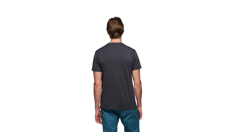 Black Diamond Chalked Up 2.0 Short Sleeve T-Shirt - Men's, Charcoal, Large, AP7524070038LRG1
