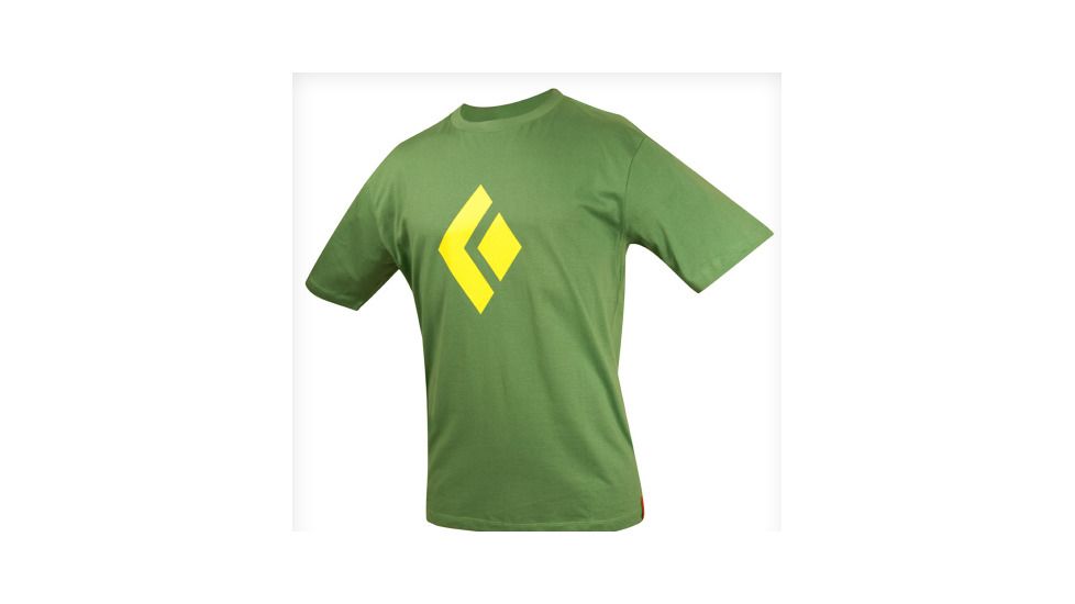 Black Diamond Icon T-Shirt - Men's-Amazon Green-Medium