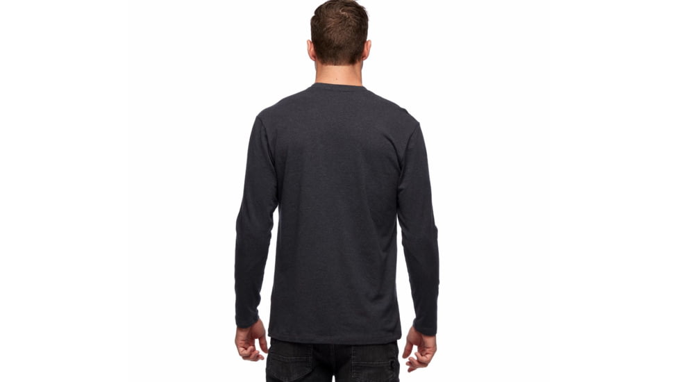 Black Diamond LS Campus Tee - Mens, Cypress Heather/Black Heather, Medium, AP7300759230MED1