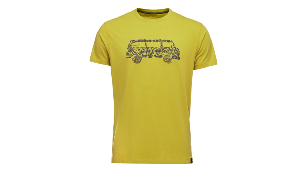 Black Diamond M Vantastic Tee - Mens, Sulphur, Large, AP7300467006LRG1