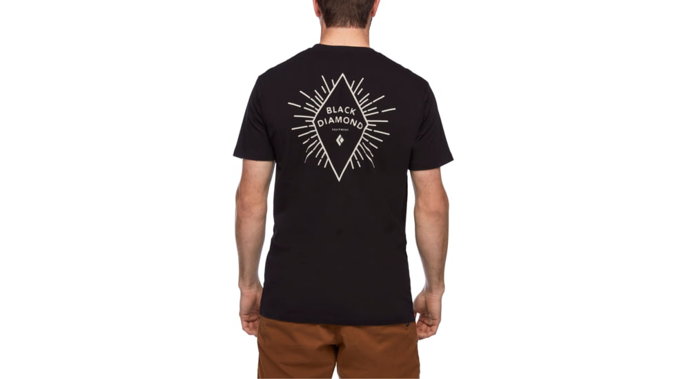 Black Diamond Rays Pocket Tee - Mens, Black, Extra Small, AP7300360002XSM1