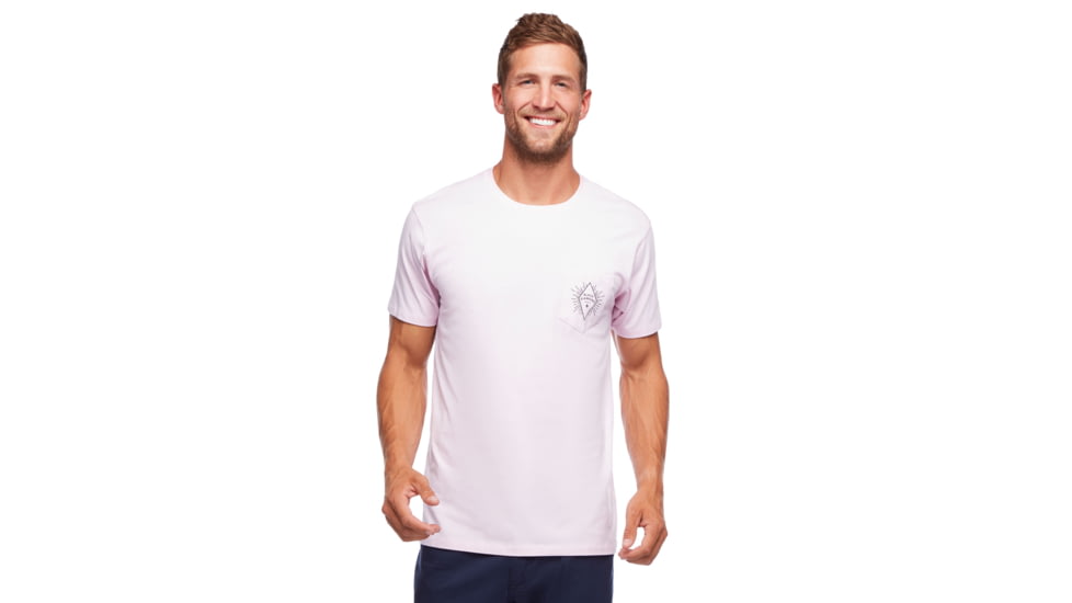Black Diamond Rays Pocket Tee - Mens, Himalayan Salt, Extra Small, AP7300366025XSM1