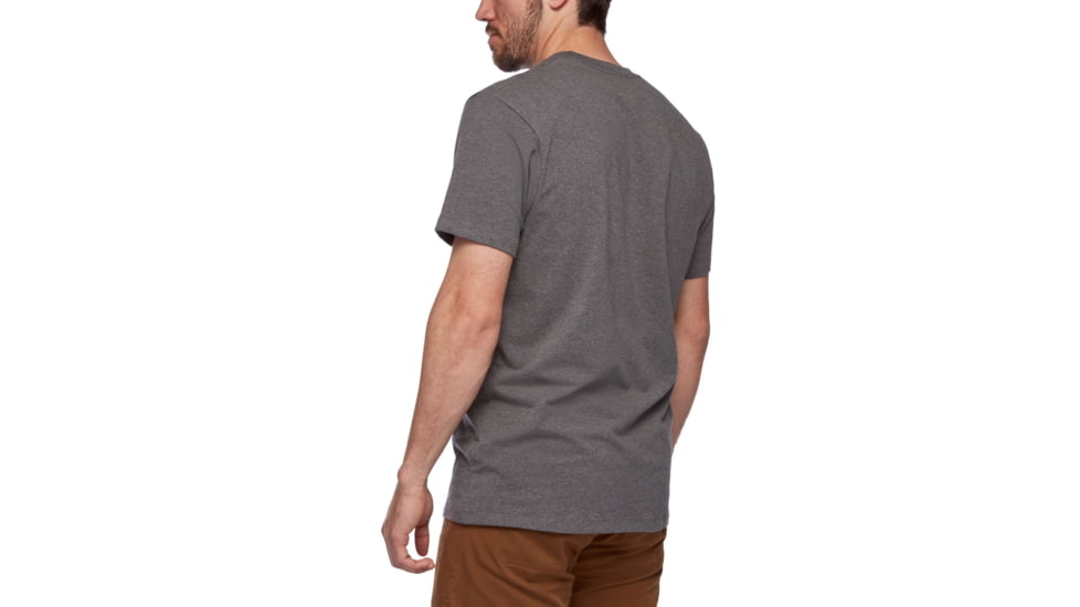 Black Diamond Rope Diamond Tee - Mens, Charcoal Heather, Small, AP7300580036SML1