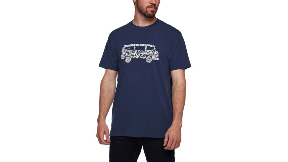 Black Diamond Vantastic T-Shirt - Mens, Ink Blue, Small, AP7300464014SML1
