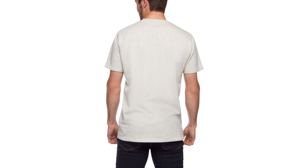 Black Diamond Vantastic Tee - Mens, Birch Heather, Medium, AP7300465005MED1