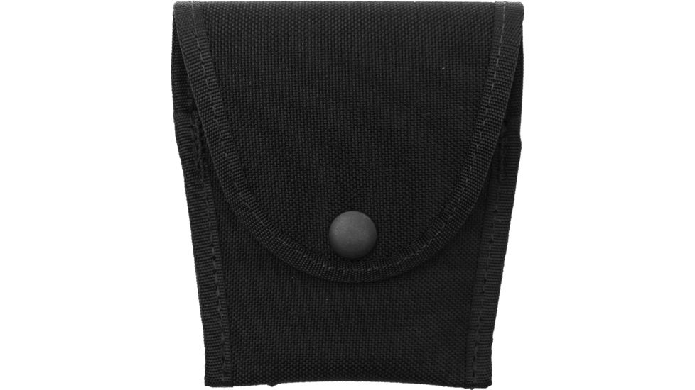 BlackHawk Compact Snap Button Plain Black Single Hand Cuff Case 44A151BK 