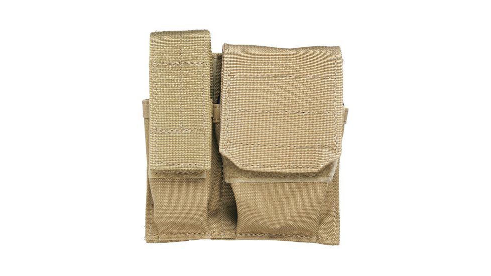 Blackhawk S.T.R.I.K.E. Cuff/Mag/Light Pouch, Coyote Tan, Speed Clip 38CL55CT