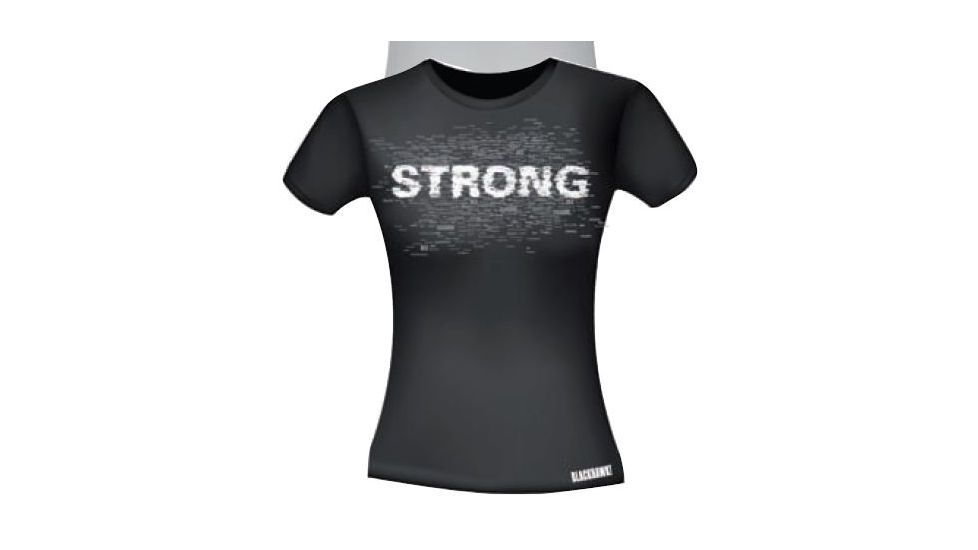 BlackHawk Women's Graphic T-Shirt - STRONG, Black, Medium 92GT01BK-MD