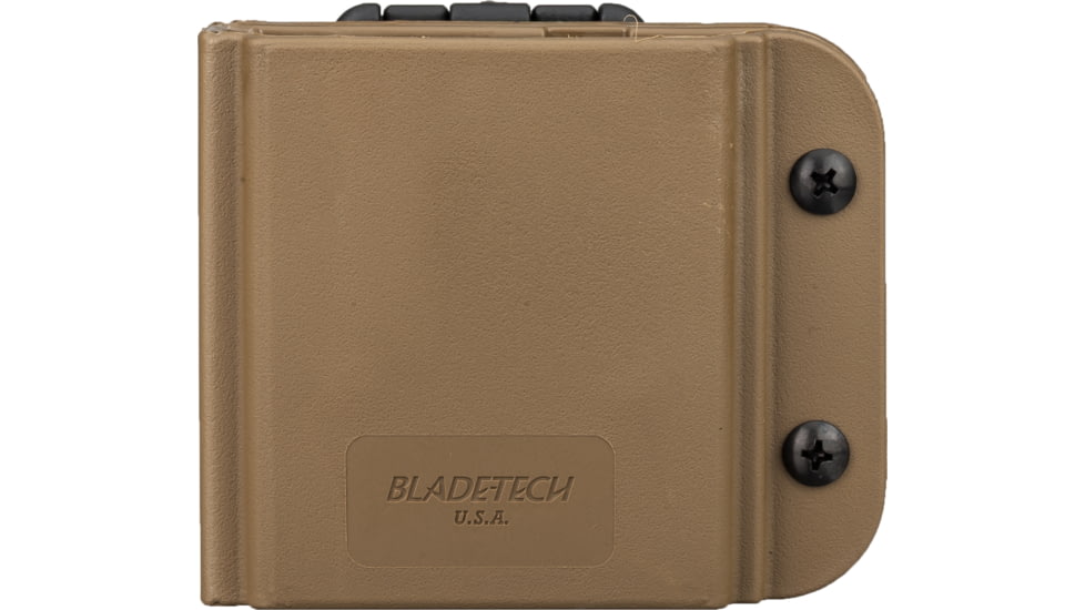 Blade-Tech Revolution AR-15/M4 Double Mag Pouch, Vertical, Tek-Lok, Dark Earth, Left Hand AMMX0074AR15DBTLMVEARLH