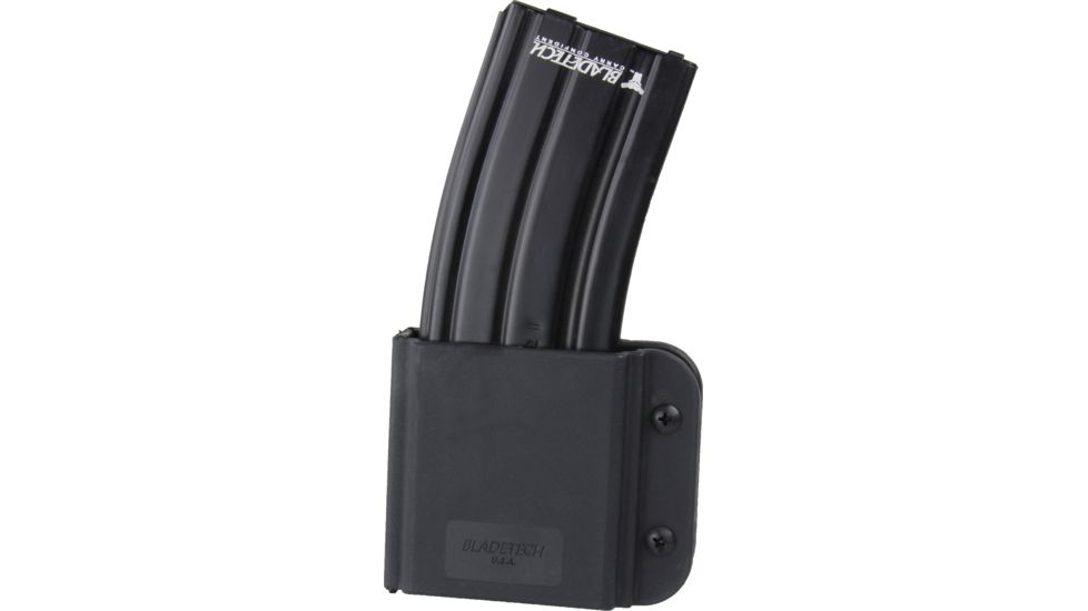Blade Tech Revolution AR-15/M4 Mag Pouch - Vertical - ASR - Black - Right Hand, Black, AR-15 / M4 AMMX0074AR15IMALMVBLKRH
