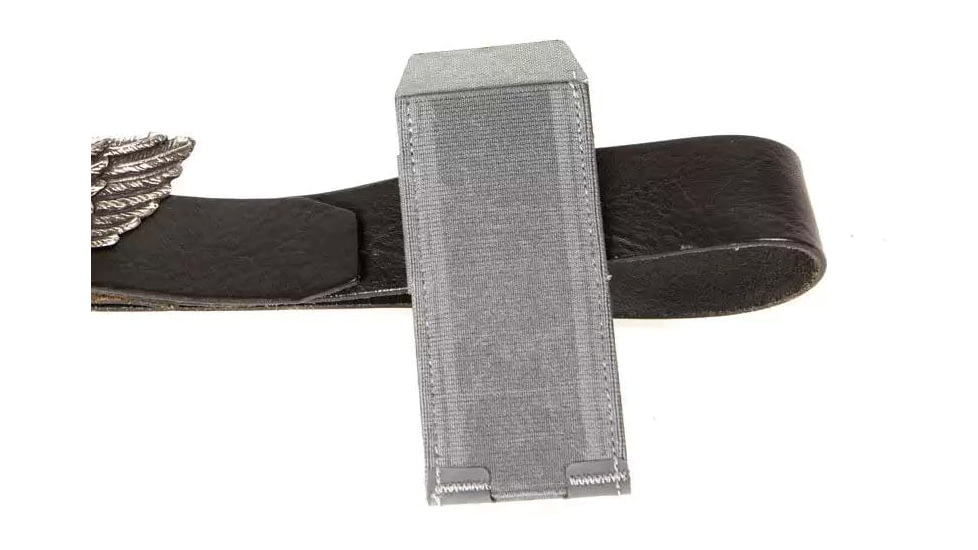 Blue Force Gear Belt Mounted Ten-Speed Extendable Baton Pouch With Adjustable Belt Loop In, Wolf Gray BT-TSP-BATON-01-WF